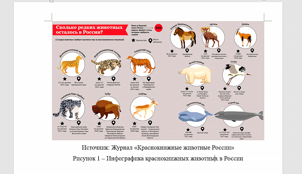 пример оформления изображений в дипломе